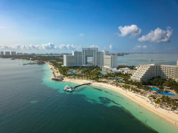 View of Cancun Hotel Zone